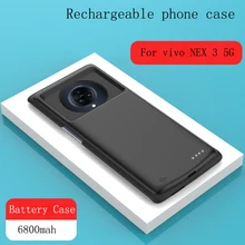 Новинка, высокое качество, 6800 мА/ч, внешний аккумулятор, чехол для vivo NEX 3, запасная батарея, зарядка для vivo NEX 3 5G, чехол для аккумулятора
