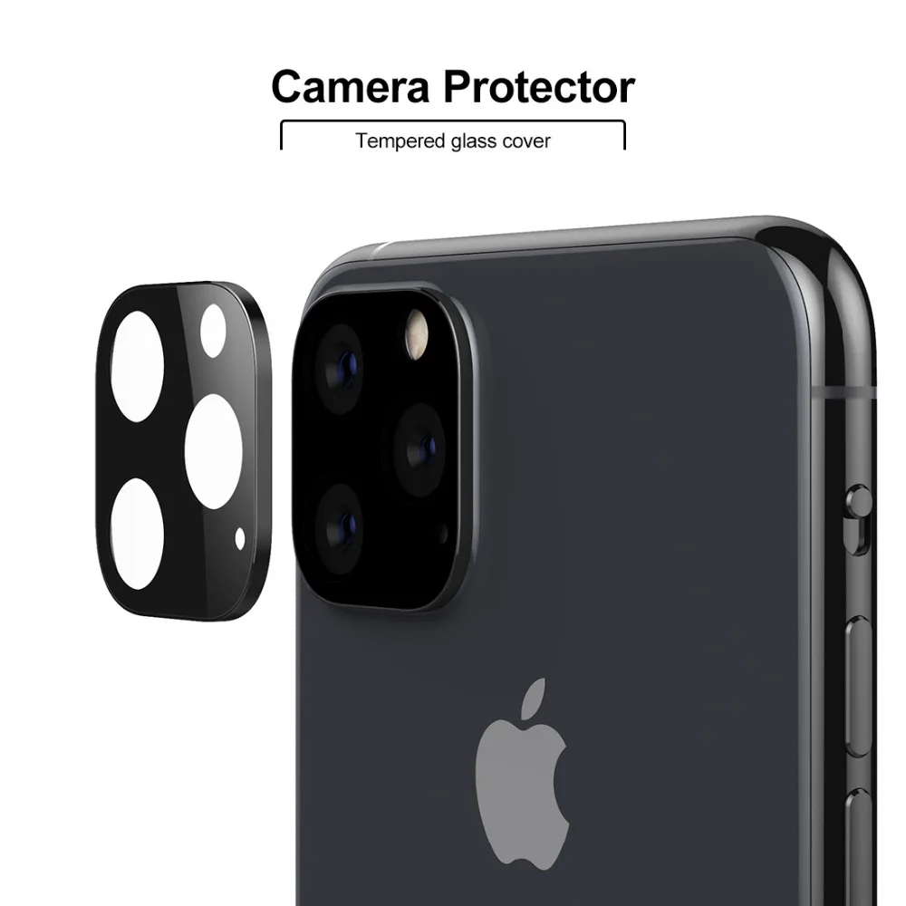 2 шт. Защитная пленка для объектива камеры для iPhone 11 Pro Max с защитой от царапин прозрачная пленка для объектива камеры для iPhone 11Pro Max 6,5 Дюймов