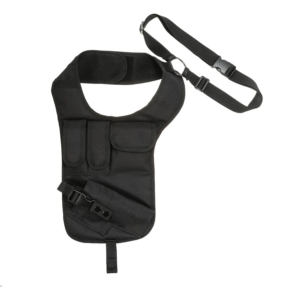 Многофункциональный скрытый тактический Чехол для хранения пистолета, мужской нейлоновый кожаный чехол на плечо, кожаный чехол
