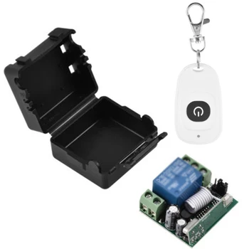 

DC 12V 10A Wireless RF Remote Control Receiver Relay Module Switch -30-60°C