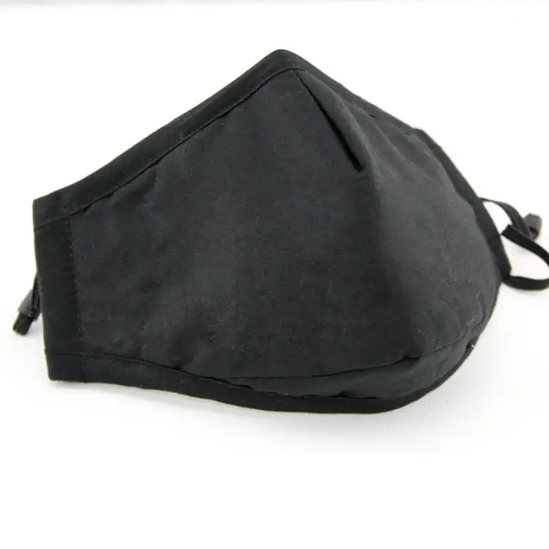 

Unisex Cotton Breath Valve PM2.5 Mouth Mask Anti-Dust Anti Pollution Mask Cloth Activated carbon filter respirator Toiletry Kits