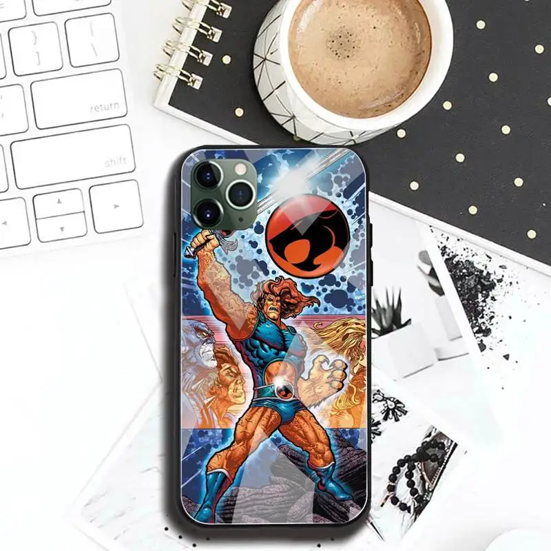 Чехол для телефона Animation Thundercats из закаленного стекла iPhone 11 Pro XR XS MAX 8X7 6S 6 Plus SE
