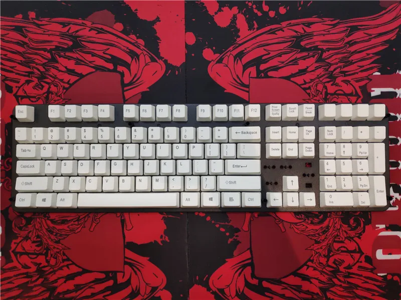 Белый серый PBT keycap набор для механической клавиатуры cherry mx OEM серый keycaps 87 и 104 ANSI
