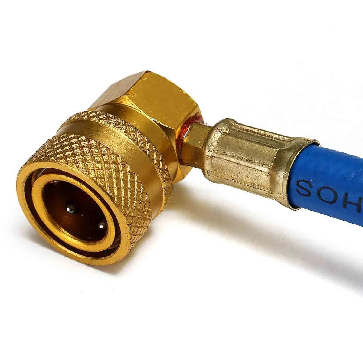 Manifold Gauge Set Car Air Conditioning AC R134A Refrigerant Hose Pressure Gauge Kits 600~300 PSI for Cars Recharge Hose Accessories manifold gauge set