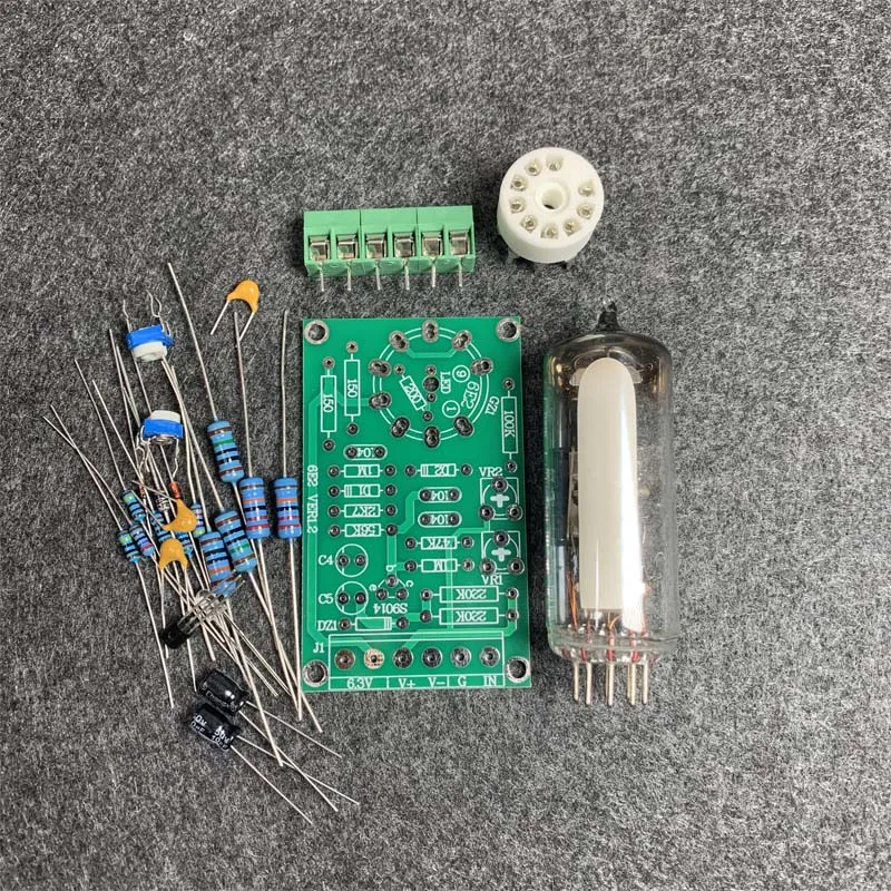 6E2 Cat eye indication Meter Audio Level Indicator level circuit board Drive kitAdjustable sensitivity FOR Amp Signal Amplifier