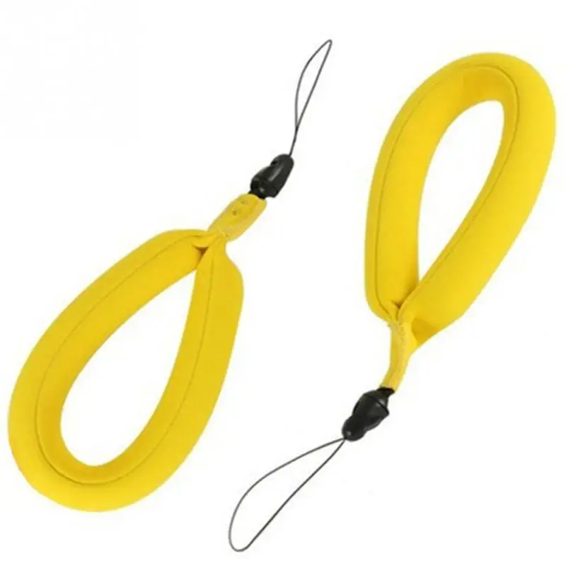 Yellow Floating Foam Wrist Strap For GoPro Hero 4 3 Xiao mi Yi Sjcam Sj4000 Sj5000 Sj7000 Action Camera Accessories,action camera mounts,action camera holder,gopro accessories kit