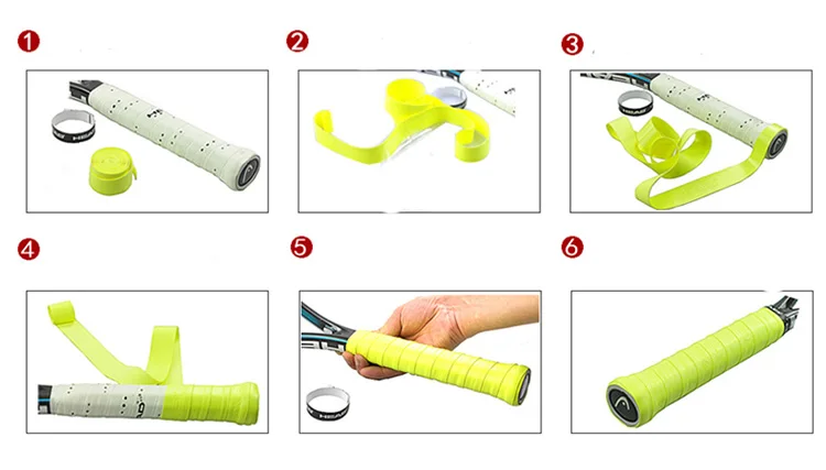 Противоскользящие рукоятки для теннисной ракетки, оригинальные аксессуары для падель, амортизатор для игры в теннис, бадминтон, Сквош