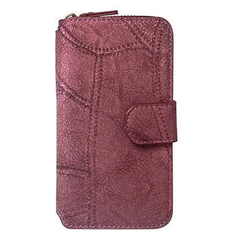 

Multifunction Purse Wallets Mobile Phone Cover Holder Zipper PU for Money Cards EM88