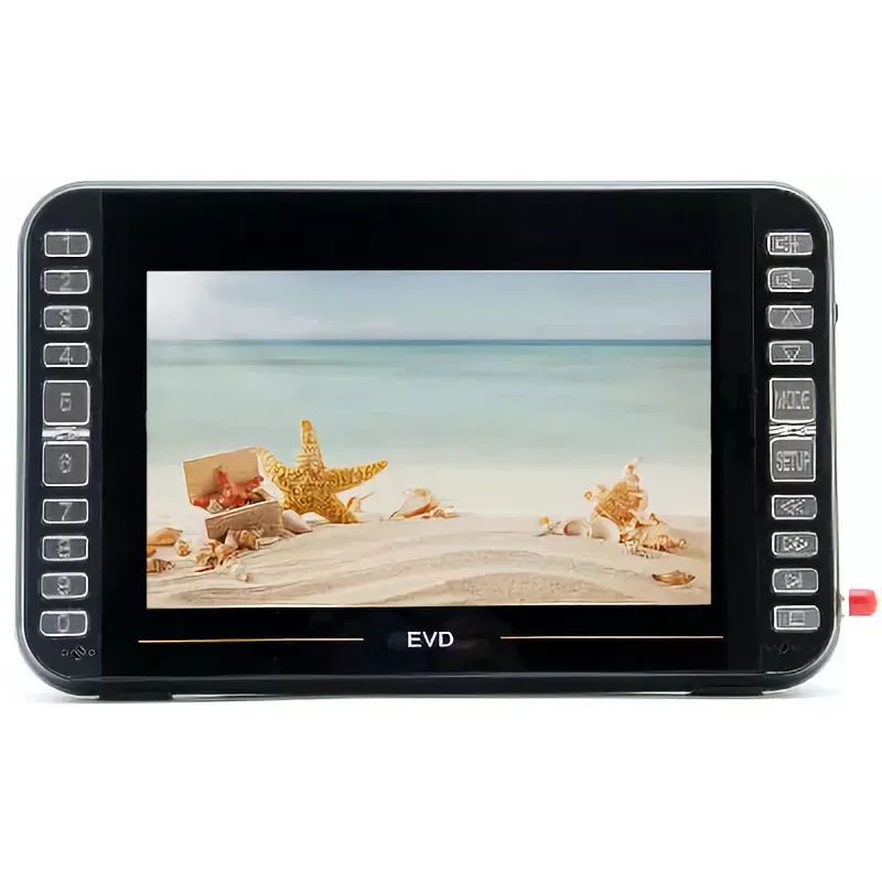 Автомобильный телевизор Eplutus LS-919Т с DVD работает в формате цифрового вещания DVB-T2