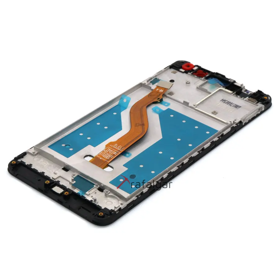 Трафальгар для HUAWEI Y7 2017 ЖК дисплей сенсорный экран Huawei Prime с рамкой TRT L21 LX1 LX2 LX3