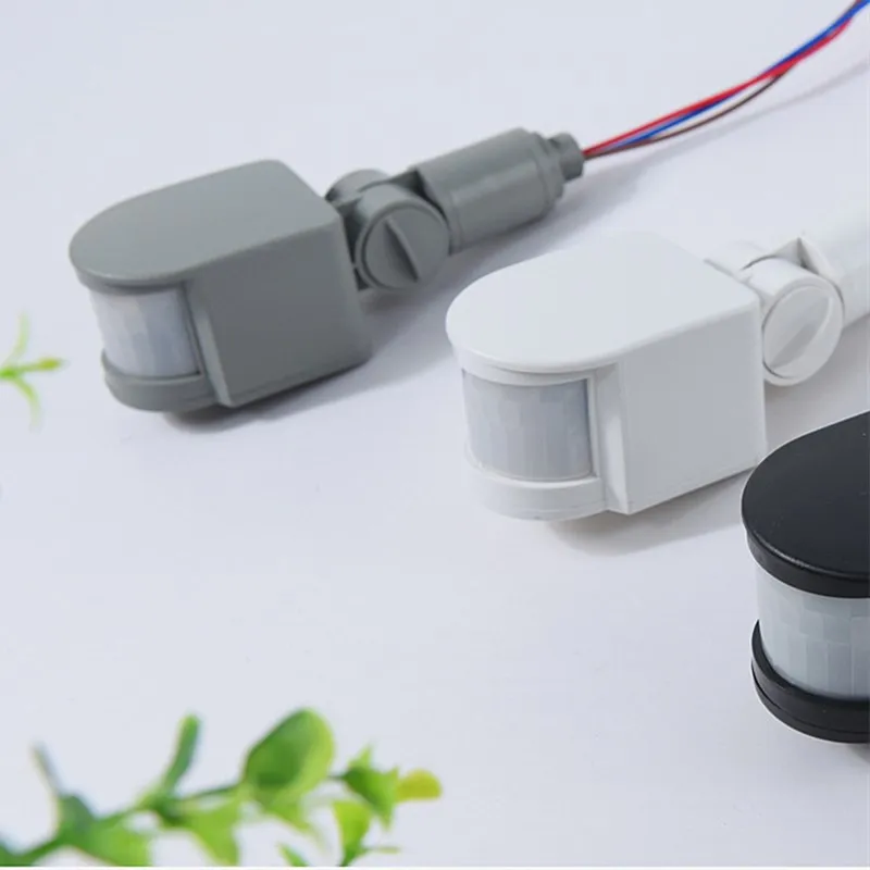 Motion-Sensor Automatic Outdoor 110V 220V 180-Degree Light-Switch Timer Rotating Waterproof