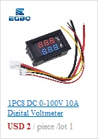 1 Stück Dual-Display DC 5-23V auf 0-16,5V 3A Max Step-Down-Netzteil Buck-Wandler Einstellbarer LCD-Abwärtsspannungsregler – Detail 9
