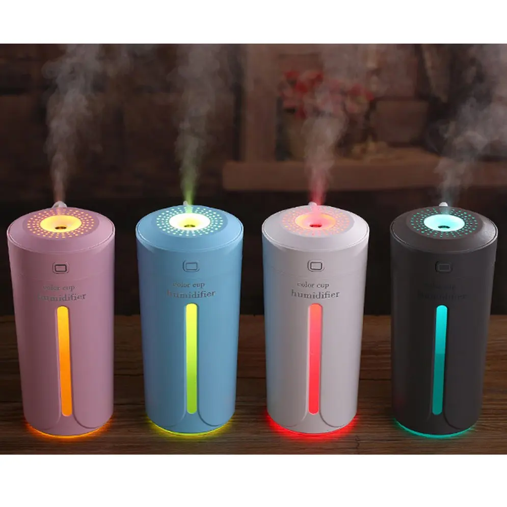 

CAR Air Purifier Ultrasonic Humidifier USB Air Purifier LED Night Light Aromatherapy Humidifier LED Night Light