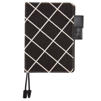 

Japanese Fashion Grid Gentleman Journal Cover For Standard A6 Fitted Paper Book