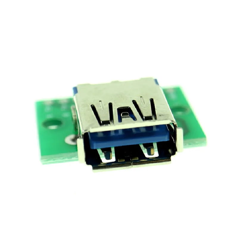 USB 3.0 母头座转DIP模块 扁平 转直插 转接板母座 转换板 2 (3)
