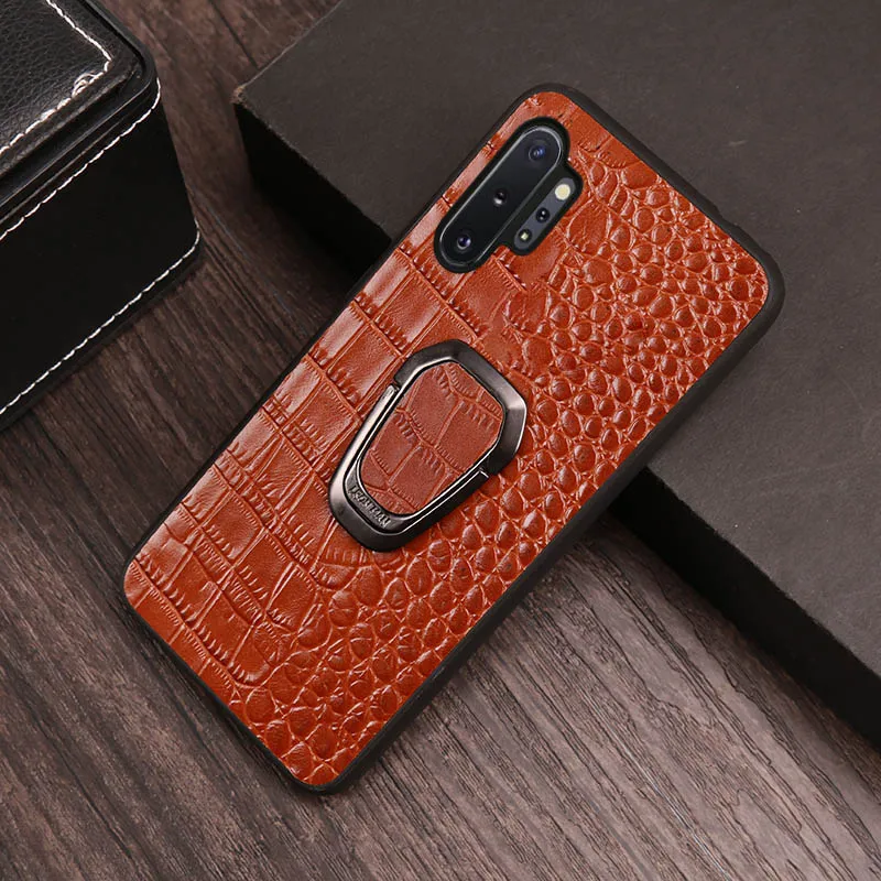 coffee Чехол для телефона для samsung Note 8, 9, 10, S7 S8 S9 S10 A5 A7 J5 плюс для карт и узором «крокодиловая кожа» A20 A30 A40 A50 A70 на заднюю панель для телефона - Цвет: coffee