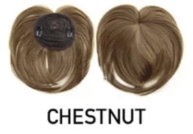 Chest nut Шелковистые заколки для волос, термостойкие накладные волосы для женщин, доступны для женщин, термостойкие накладные волосы на каждый день - Цвет: Chest nut