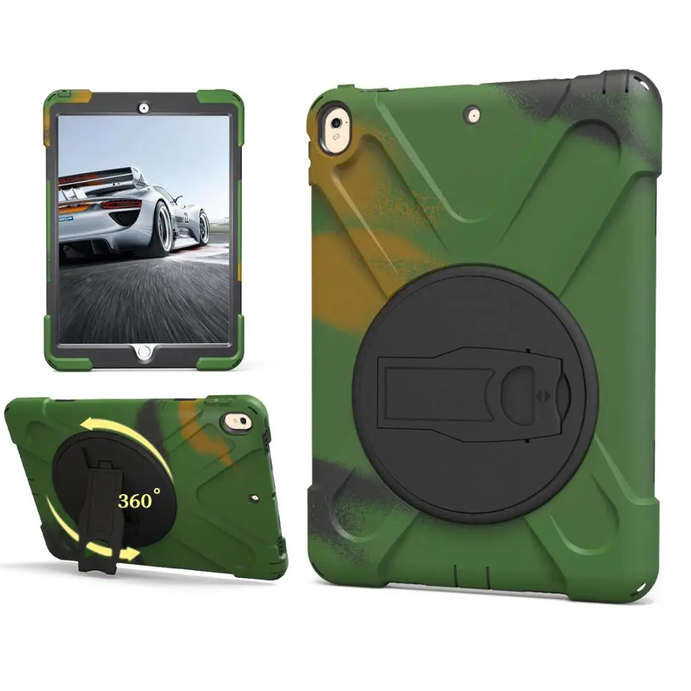 Pro 10.5-Camouflage Для Funda ipad Pro 10,5 чехол для Coque Apple ipad Pro 10,5 чехол Защитный PC+ силиконовый чехол с держателем для ручки - Цвет: Pro 10.5-Camouflage