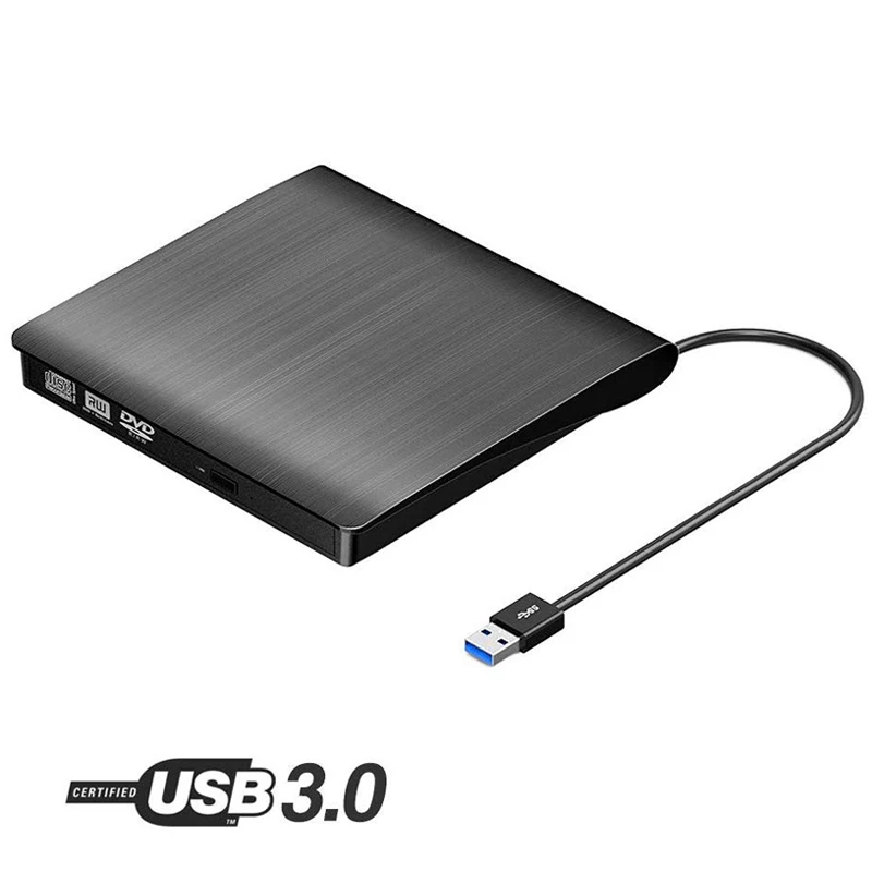  USB 3.0 to SATA DVD ODD Optical Drive CaseSlime Portable USB to SATA Player DVD RW CD ROM Drive Ext