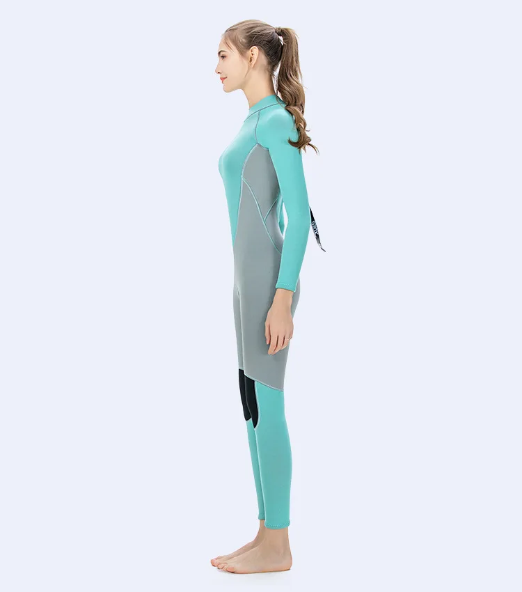 SLINX 3 мм Неопреновые женские гидрокостюмы для всего тела для дайвинга, серфинга, Сноркелинга костюм для подводной охоты солнцезащитный крем сохраняет тепло