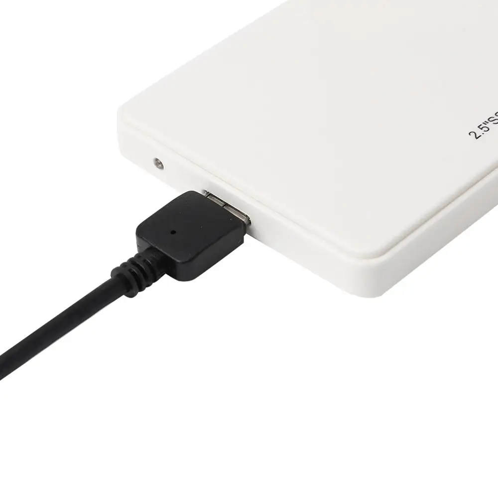 2,5 дюймов USB3.0 для SATA чехол для SSD, HDD жесткий диск корпус внешний 5 Гбит/с HDD диск коробка поддержка 3 ТБ для WIndows Mac OS