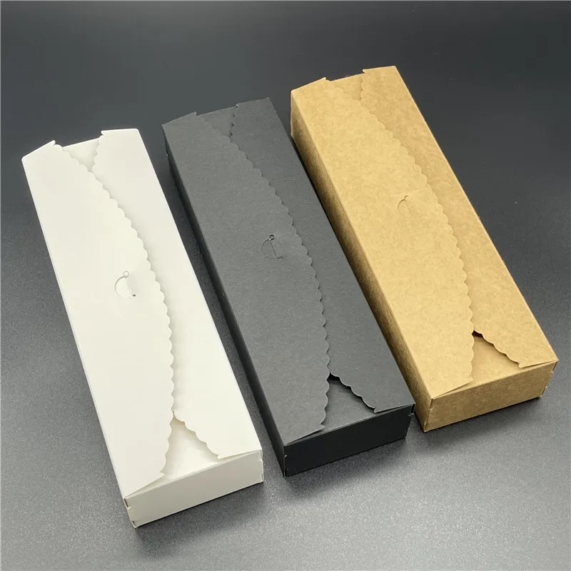24PCS Creative Kraft Paper Candy Gift Boxes  With Hademade Sticker Candy Box Gift Wedding Christmas Valentine's Party Kraft Box