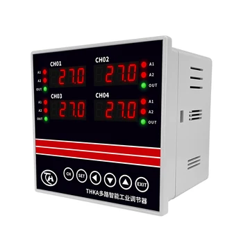 Best Multichannel Temperature Controller Industrial-grade Inspection Instrument Tester 4 Channels RS485 Communication Modbus