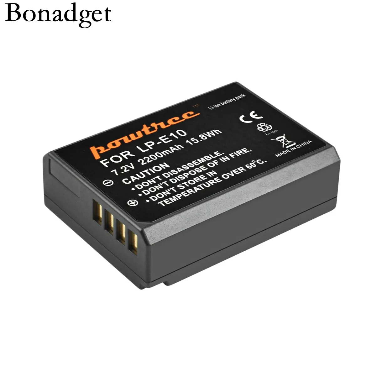 Bonadget 2200 мАч LP-E10 LP E10 LPE10 батарея для цифровой камеры Canon 1100D 1200D 1300D Rebel T3 T5 KISS X50 X70 |