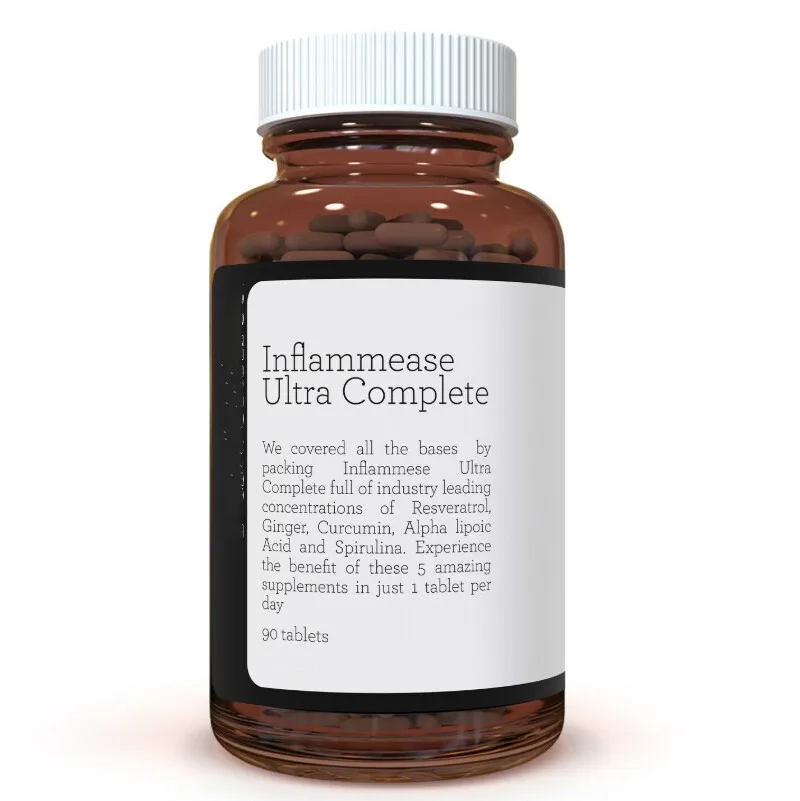 

INFLAMMEASE ULTRA COMPLETE 1305mg x 90 grain (5 Active ingredients)