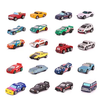 10PCS 1:150 N Scale Painted Car Toys Plastic Vehicle Diecast Miniature Machine Collection
