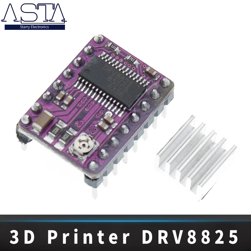 

1pcs 3D Printer Stepstick Drv8825 Stepper Motor Driver Reprap 4 PCB Board