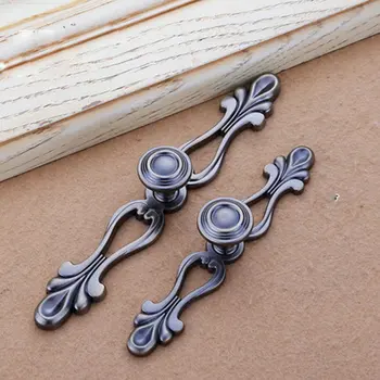 High Class Zinc Alloy Door Handles Wardrobe Drawer Pulls Kitchen Cabinet Knobs Handles for Furniture Handles