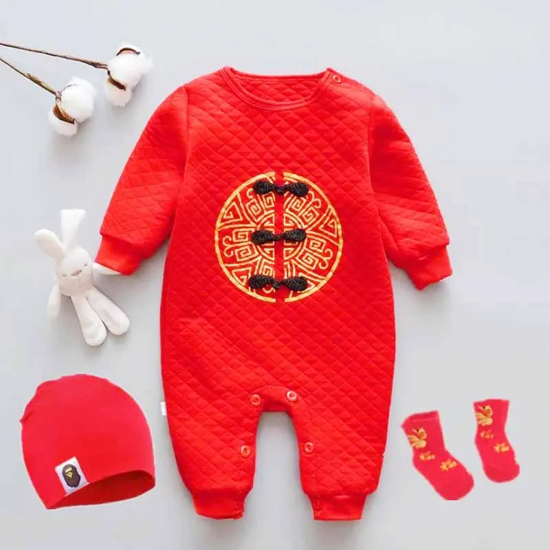 

Детский комбинезон, Одежда для новорожденных, Рождественская одежда, подарок, комбинезон, утепленная осенне-зимняя одежда, Новогодняя одеж...