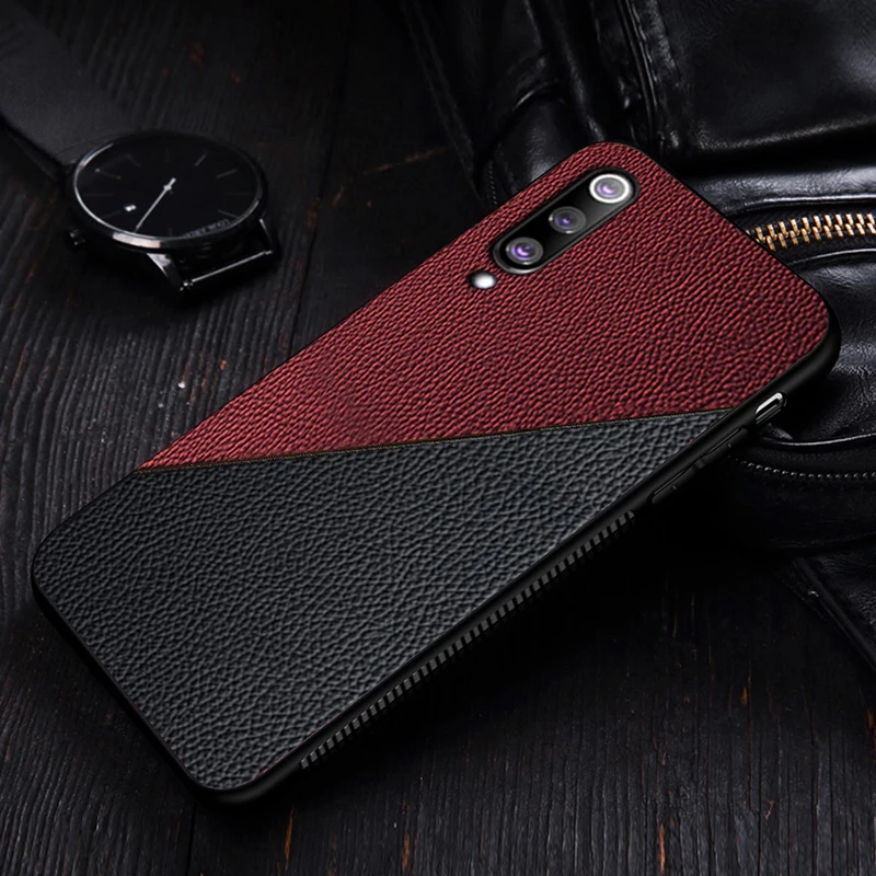 I coque, чехол, чехол, для Xiao mi 9 Se mi 9 Se mi 9Se на персонализированной Модной кожаной коробке силиконовый чехол Роскошный деловой чехол s