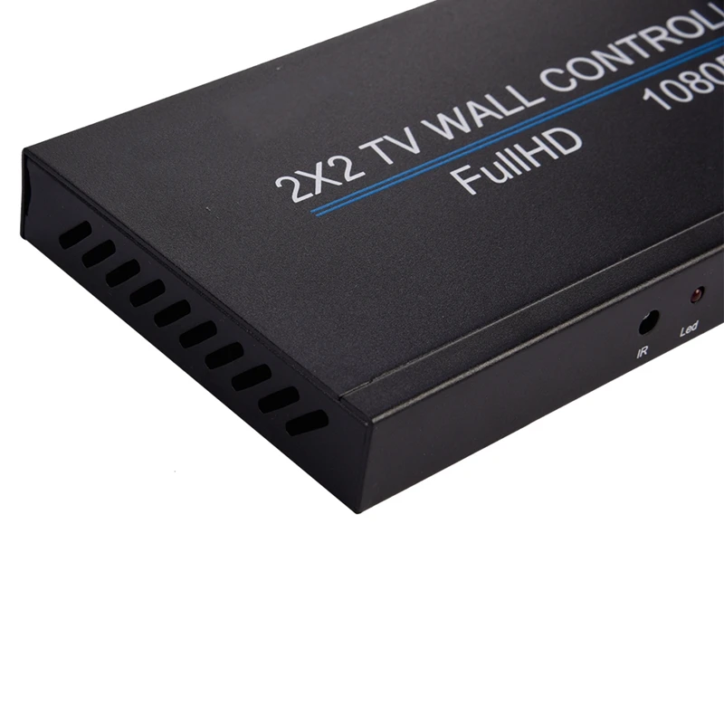 2X2 видео настенный контроллер 1 HDMI вход 4 HDMI выход 2X1/3X1/4X1/1X2/1X3/1X4 тв процессор изображения сшивание(штепсельная Вилка европейского стандарта