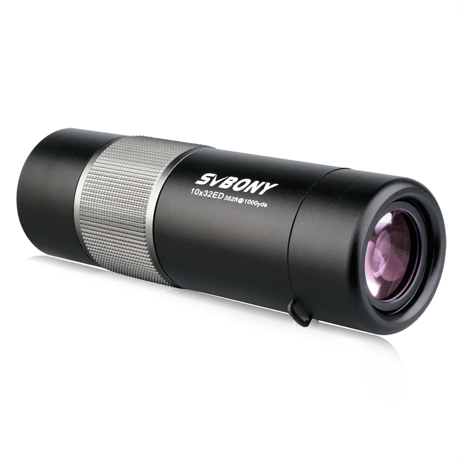 Correção de Fase Svbony Monocular Dispersão Extra-baixa Bak4 Vidro Binóculos Ipx7 Telescópio Impermeável F9329d 10x32 ed 10 Telescópio e binóculos