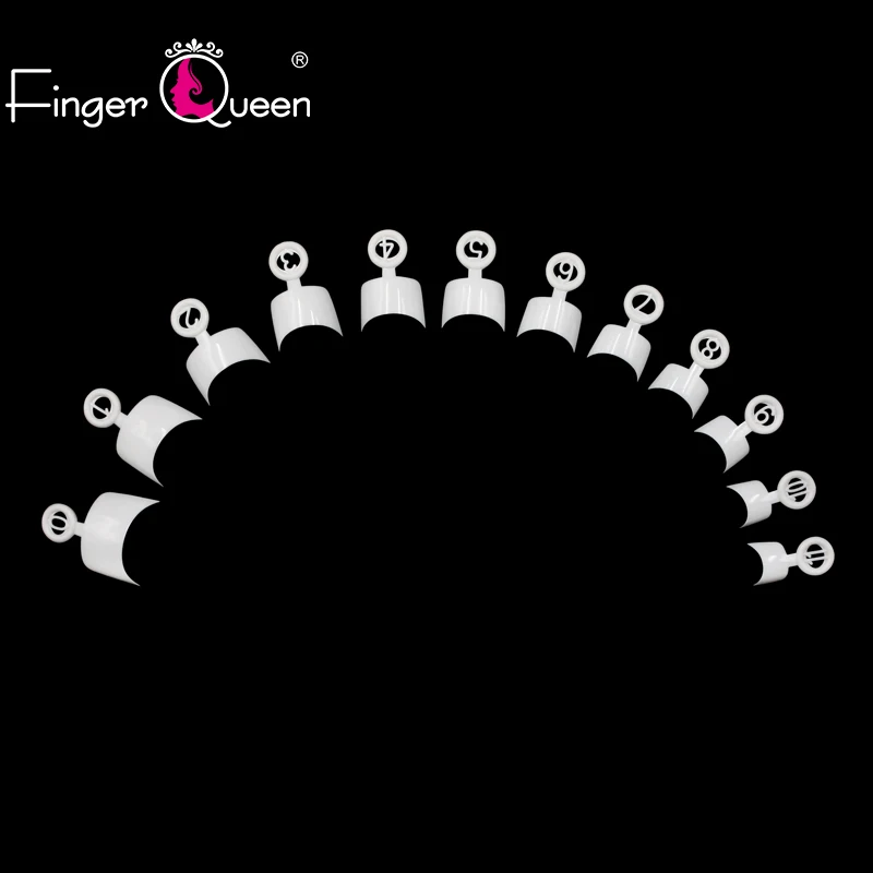 Fingerqueen 100 шт./компл. поддельные ногти длинные балерины полная половина французские акриловые кончики для ногтей квадратная голова накладные ногти Советы FQ-11