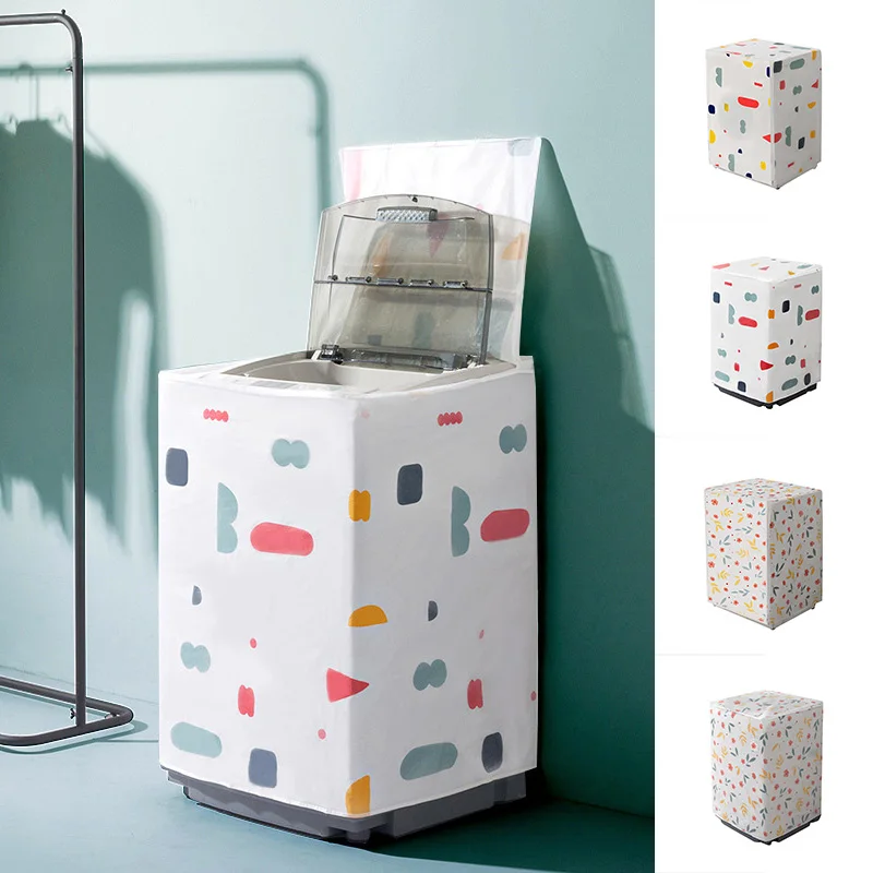 Аксессуары для стиральной машины PEVA водонепроницаемый декоративный домашний моющийся