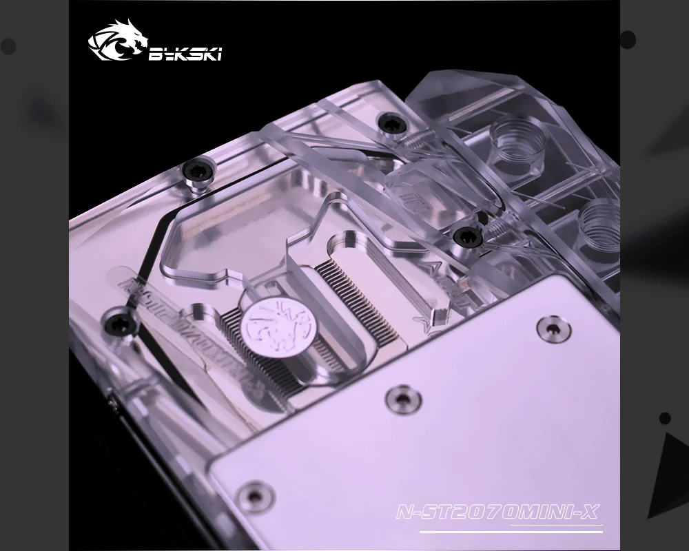 Bykski N-ST2070MINI-X, Full Cover Graphics Card Water Cooling Block, For Zotac GeForce RTX2070-8GD6 MINI OC