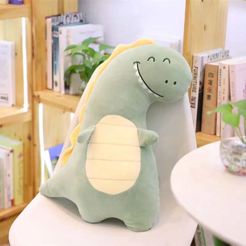 Dinosaur Милые мягкие Животные Динозавр Единорог Девочка Сердце плюшевые игрушки кукла розовая свинья мягкая подушка подарок для девочки - Цвет: Dinosaur