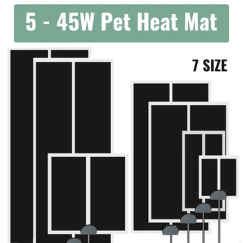 

Reptile & Pet Heating Pad, Reptile & Terrarium Nursery Heater, with Thermostat Controller