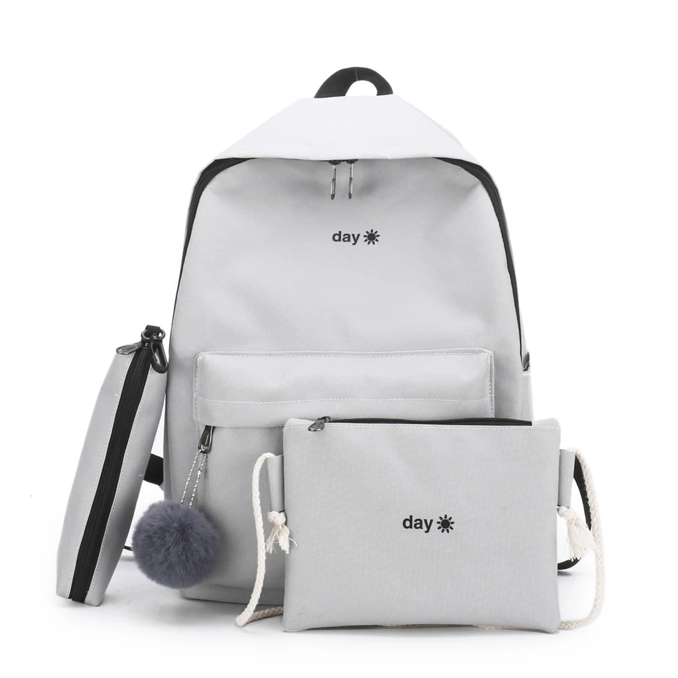 

Trend Women Backpack Korea Style School Backpack Female College Letter Printing Knapsack Back Pack School Bag For Teenager Girls