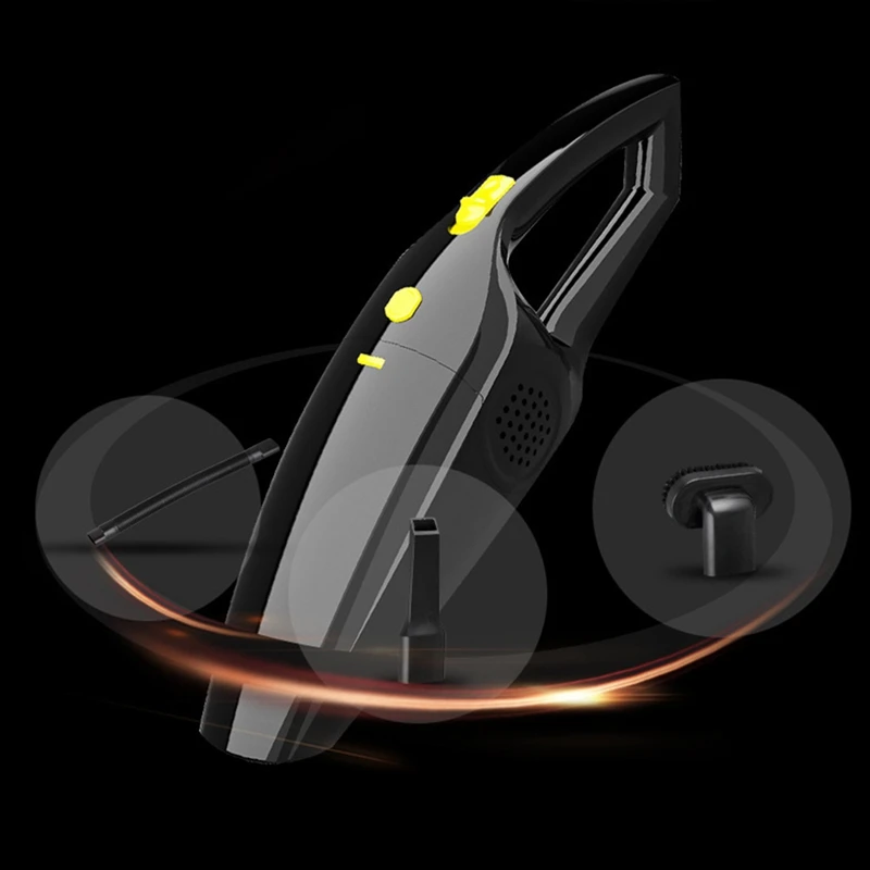 Беспроводной автомобильный пылесос с usb-зарядкой, домашний двойной пылесос, беспроводной ручной пылесборник, пылесос
