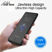 Зарядное устройство чехол для iPhone 6 7 8 6s Plus Чехлы для аккумуляторов Чехлы для портативного зарядного устройства для iPhon