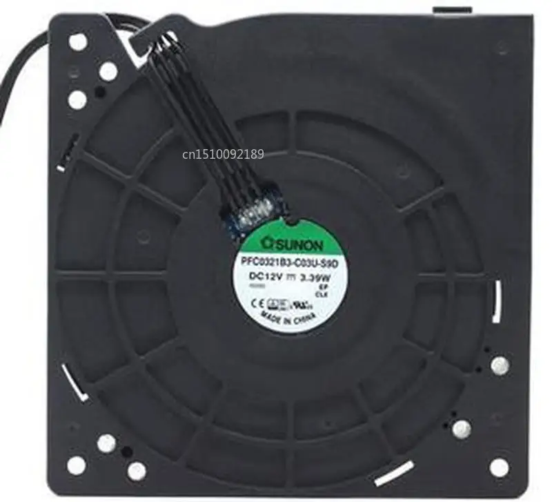 for SUNON PFC0321B3-C03U-S9D 12V 3.39W 12032 120mm blower Turbine Cooling Fan Free shipping