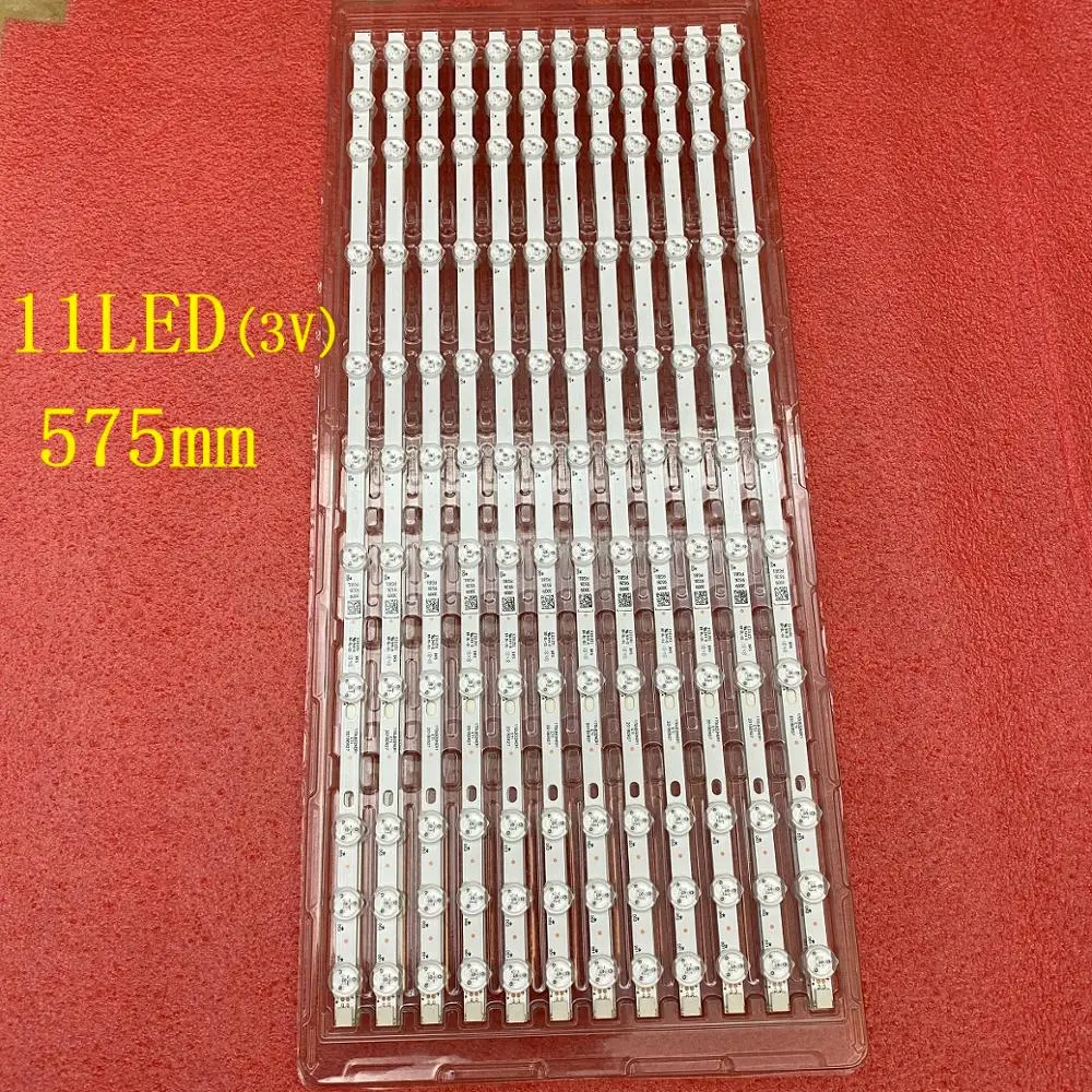 10 шт./лот 11LED светодиодные ленты для 17DLB32NER1 32 NDV LG Sharp 32D1334DB LC32LD145K VES315WNDL 01 VES315WNDS 2D R02