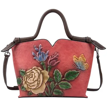 

Elegant Genuine Leather Luxury Women Bags Designer Handwork Handbag High Quality Tote Bag Laides Shoulder Bags bolsa feminina