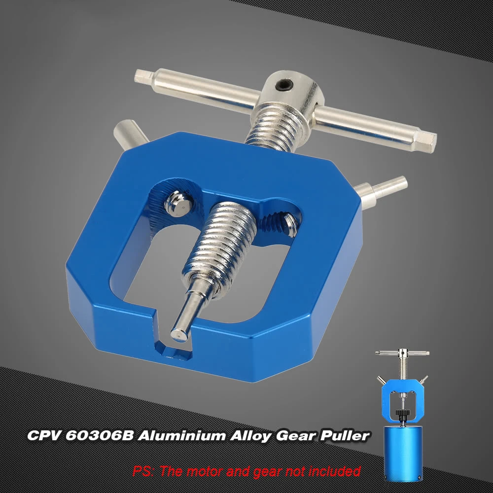 

Blue Gear Bearing Puller Extractor Tool Full Metal Motor Aluminum Alloy 56 Mm For 1/10 HSP HPI Truck Remote Control Car