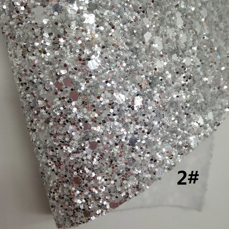 Серебряная блестящая ткань, металлизированная искусственная ткань, Переливающаяся Синтетическая кожаная ткань для банта A4 21x29 см мерцающий XM782