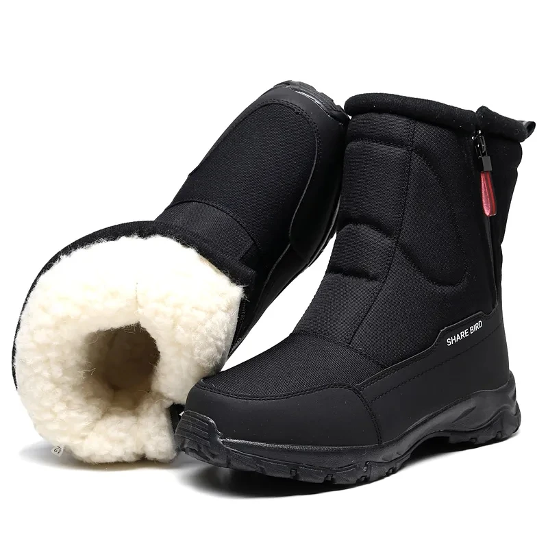 Men snow boots 2021 camouflage platform men winter shoes high quality